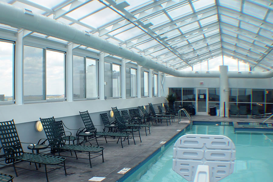 Wyndham Resort AC Atlantic City, New Jersey Commercial Pool Design by Omega Pool Structures, Inc