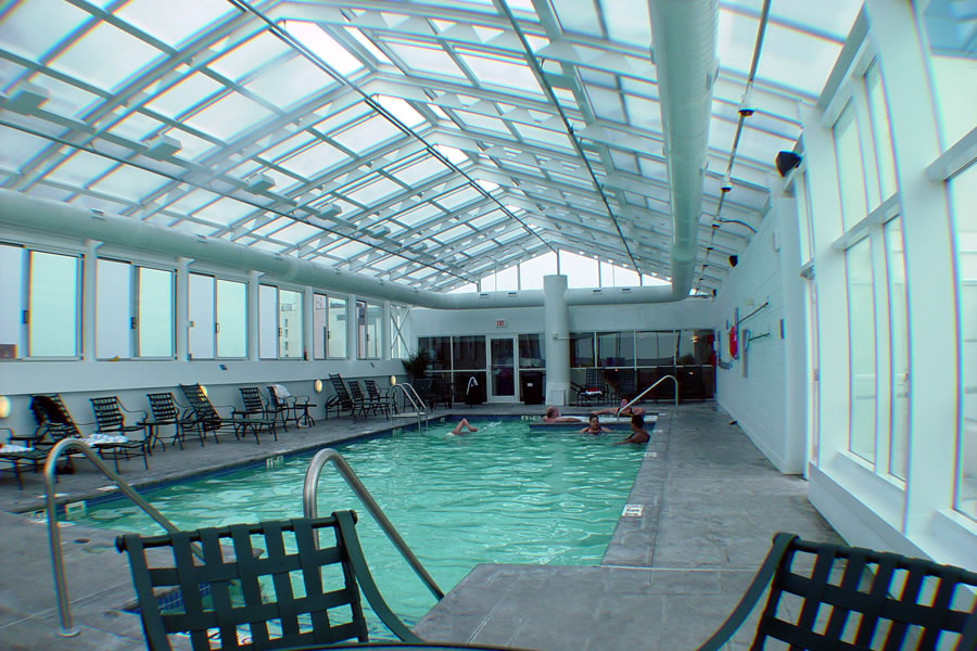 Wyndham Resort AC Atlantic City, New Jersey Commercial Pool Design by Omega Pool Structures, Inc